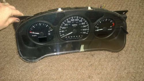 02 03 04 05 chevy venture 3.4 at speedometer cluster oem guarantee 172-s-7