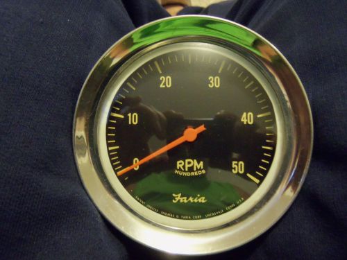 Faria vintage marine rpm gauge uncasville conn usa