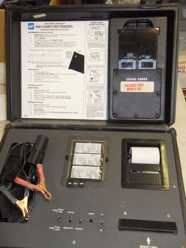 Tif instruments 1600  gm/ford/chrysler code printer