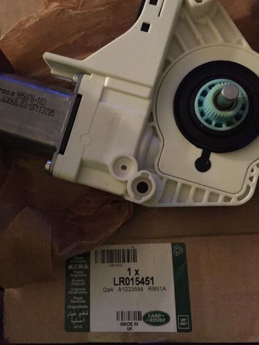 Land rover front lh window regulator motor lr015451 oem