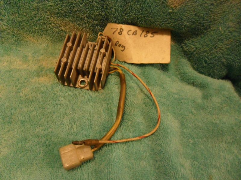 Rectifier/regulator for 1978 honda cb185