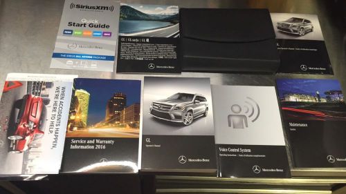 2016 mercedes benz gl350 gl450 gl550 owners operators owner manual set oem