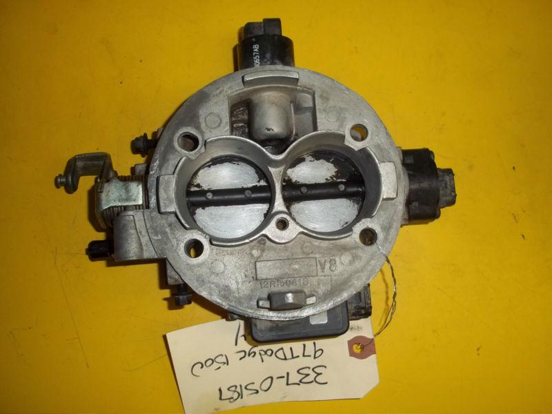 97-03 dodge dakota durango ram pickup van 5.2l 5.9l v8 throttle valve body oem