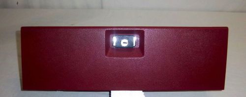 Oem 1979---1982 ford mustang dash burgundy glove compartment box