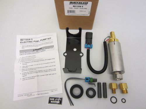 Mercruiser new oem factory electric fuel pump kit 861155a5, 861155a6