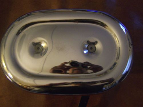 Harley ironhead sportster air cleaner cover,filter,trim strip,back plate,brace