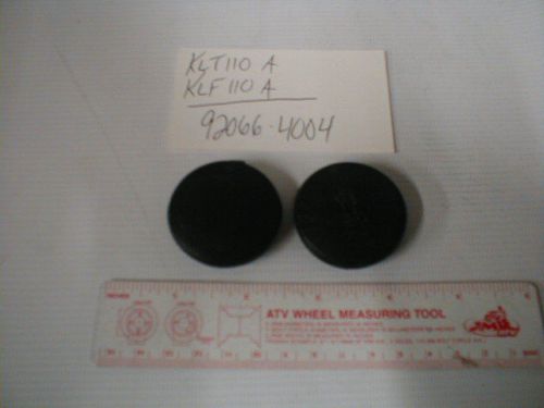 Kawasaki klt110 klf110 chain case rubber plugs nos oem 92066-4004