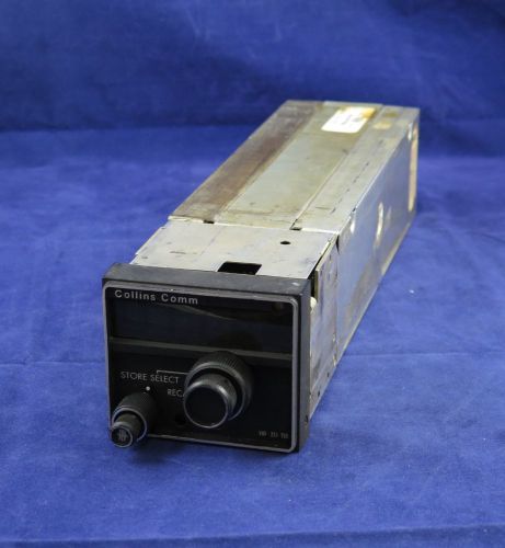 Rockwell collins vhf-251 transceiver p/n 622-2070-001 svc. with yellow tag