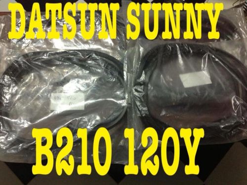 Datsun sunny 1200 b210 120y door seals rubber weatherstrip 4drs sedan wagon.