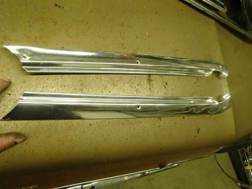 Interior moldings behind small rear windows 1962 buick electra six window
