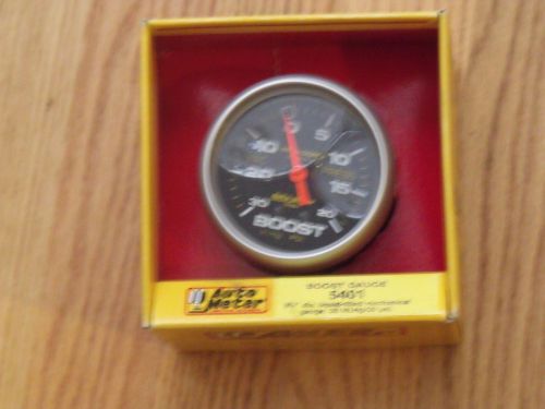 Auto meter 5401 boost / turbo 30 inhg / 20 psi - pro comp 2 5/8 inch