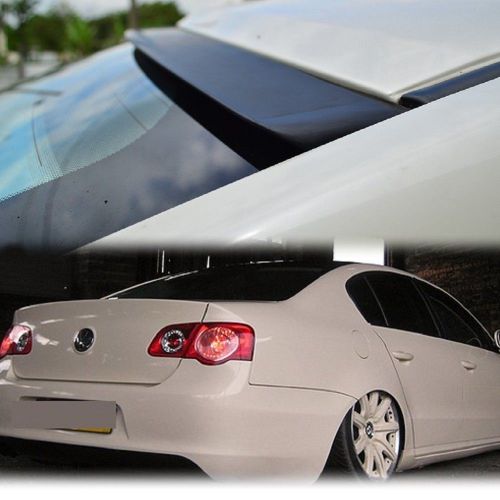 Unpaint 2006-2009 for vw passat mk6 b6 saloon rear window roof spoiler jdm vip