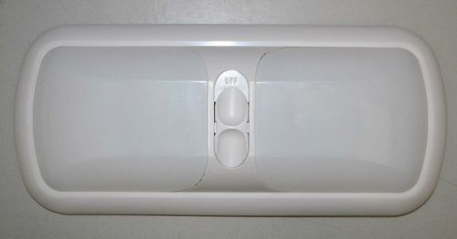 Arcon dual euro light with white base &amp; white lens