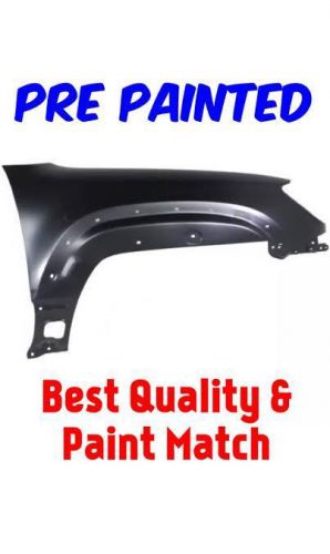2003-2005 toyota 4runner  pre painted your color passenger right front fender