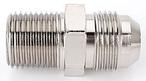 Russell 660501 an to npt adapter fitting straight  -10 an male  1/2'' npt male