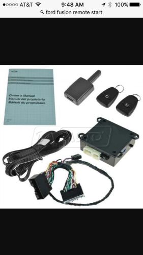Ford fusion remote start 2013-15