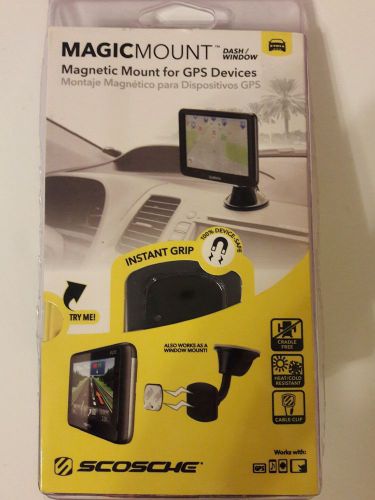 Scosche maghdgps - magicmount magnetic dash/window mount for gps devices