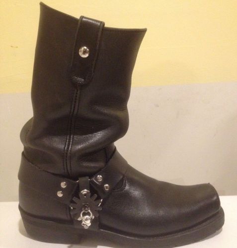 Motorcycle spurs™ for harness boots- skull jingle bobs