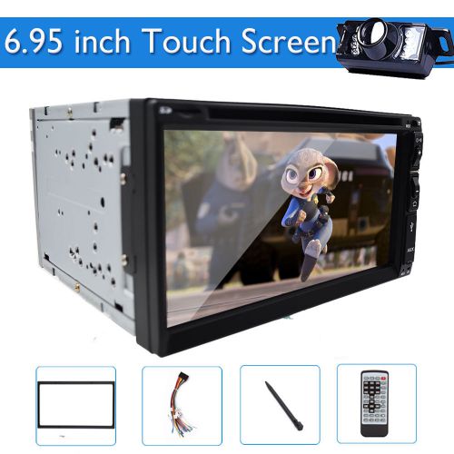 In dash 7&#039;&#039; head unit car dvd player ipod bluetooth mp3/mp4 tv audio video swc