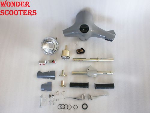 Vespa vbb super sprint chetak handle bar body kit with speedometer new  ws-6943