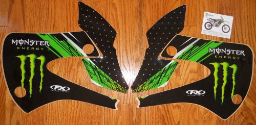 Factory effex monster  kawasaki graphics kit kx85 kx100 (01-13) 16-12110