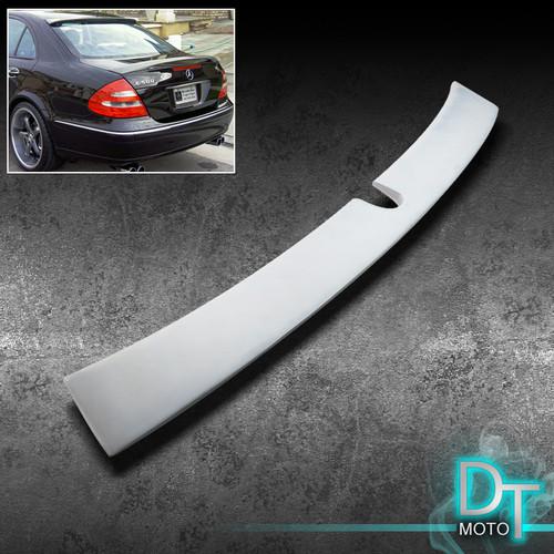 03-08 benz w211 e320 e350 e500 e550 e55 e63 amg rear roof top spoiler wing