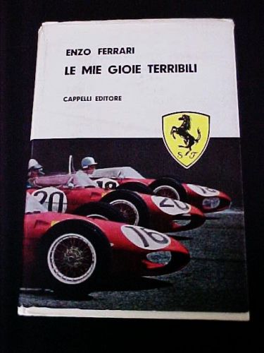 Ferrari signed enzo book_notarized autographed enzo ferrari vintage original