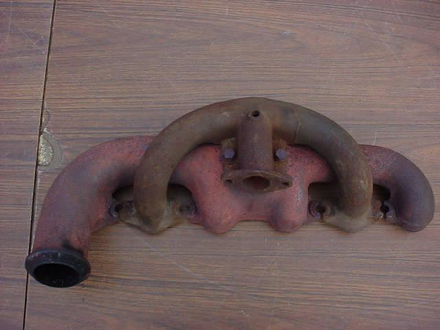 Ford model a intake / exhaust manifold ford 4 banger manifolds vintage model a
