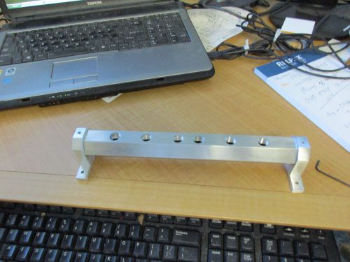 6 port hex aluminum fuel distribution block