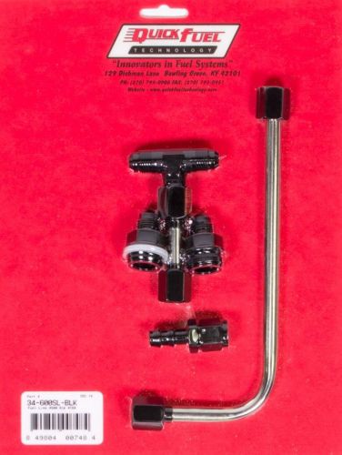 Quick fuel technology 4160/quick fuel slayer carb fuel line p/n 34-600sl-blk