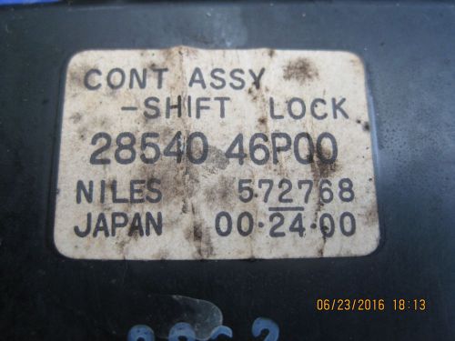 1990-1996 nissan 300zx shift lock module 28540 46p00
