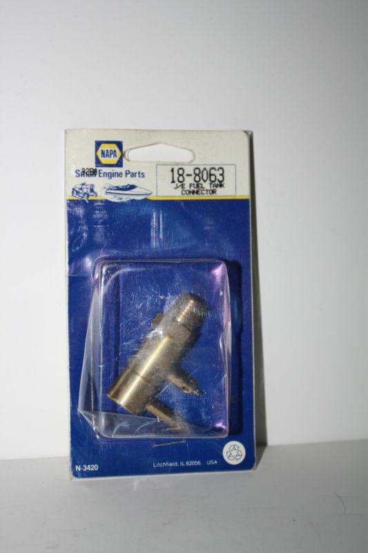 Napa 18063 j/e fuel tank connector 1/4" npt -new in box