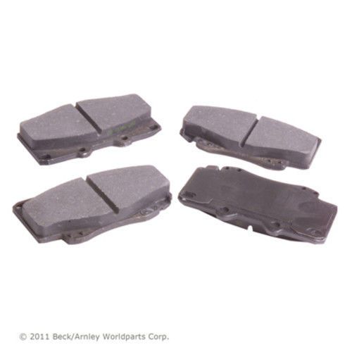 Beck/arnley 082-1641 front premium organic brake pads