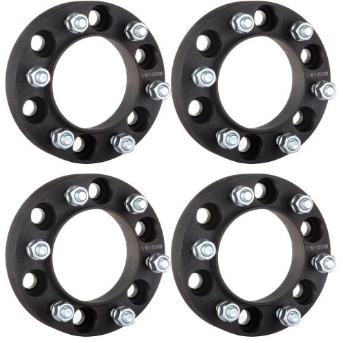Sell 4 Pc 1.25" Black Hub Centric Wheel Spacers For Toyota