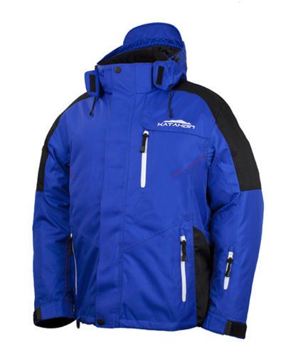 Katahdin gear men's apex jacket blue med