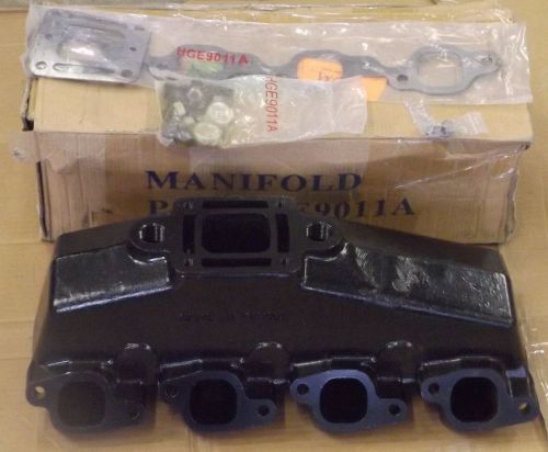 1 new hge9011a marine boat aluminum exhaust manifold nib ***make offer***