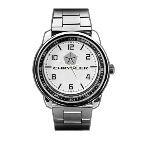 Watch chrysler emblem silver