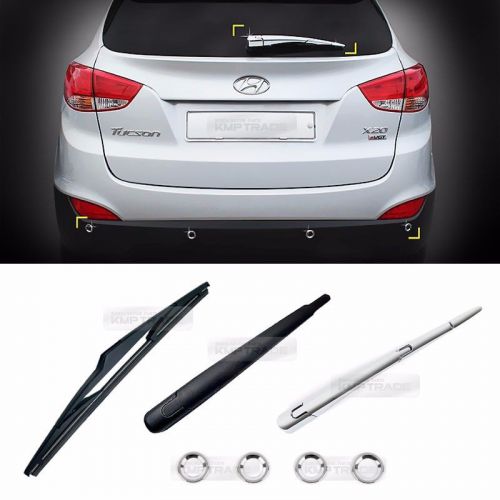 Rear wiper arm / blade / chrome moldig for hyundai 2010 2015 tucson ix / ix35