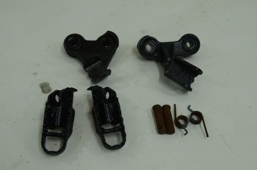 Suzuki dr250s front foot pegs and mounts 1991