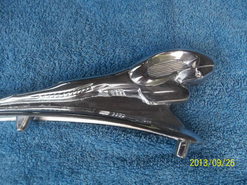 DODGE HOOD ORNAMENT RAM OLD 1942 -1946 1949-1955 HI CHROME LOOK, US $95.00, image 2