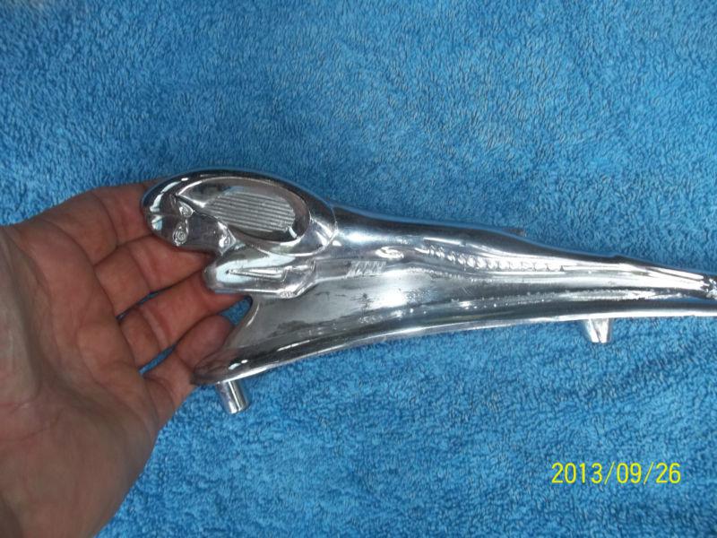 DODGE HOOD ORNAMENT RAM OLD 1942 -1946 1949-1955 HI CHROME LOOK, US $95.00, image 3