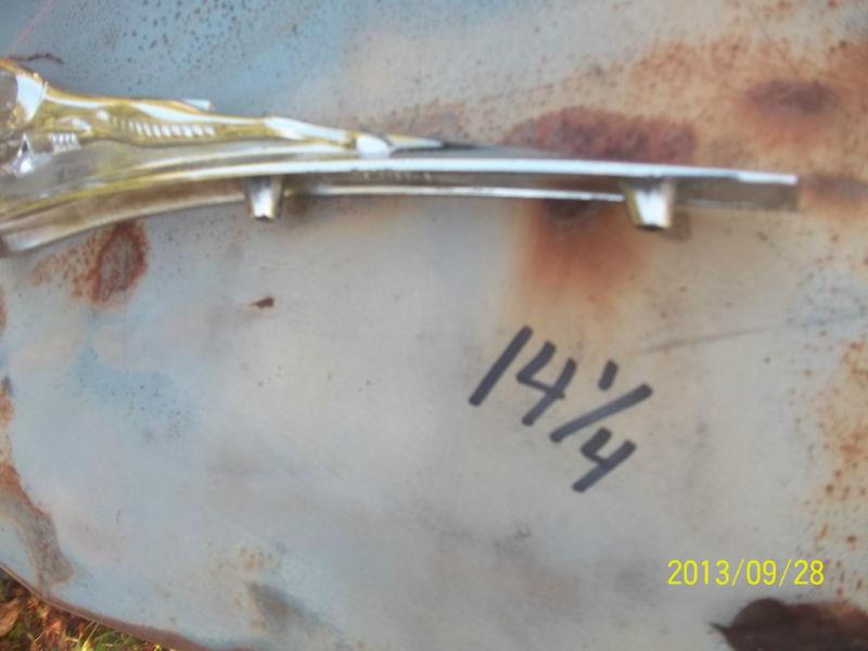 DODGE HOOD ORNAMENT RAM OLD 1942 -1946 1949-1955 HI CHROME LOOK, US $95.00, image 12