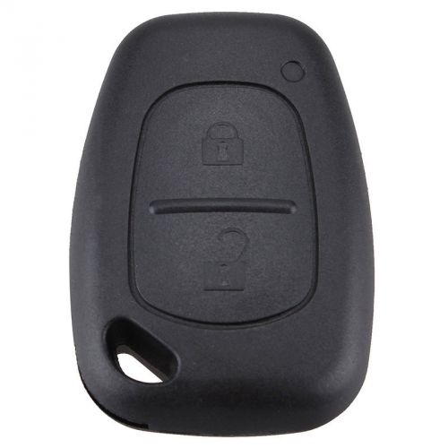 Car 2 button remote key fob case shell fit for renault trafic opel vivaro nissan