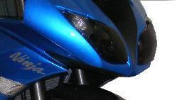 Kawasaki zx6r 2009 2012 headlight lens cover shield - made in england