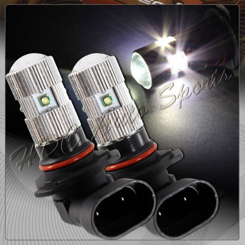 2x jaguar lexus lincoln hb3 9005 white 5 led 25w projector high low beam bulbs