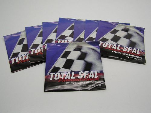 New 4.185 x 0415 total seal diamond finish top ring race je drag mahle 110813-20