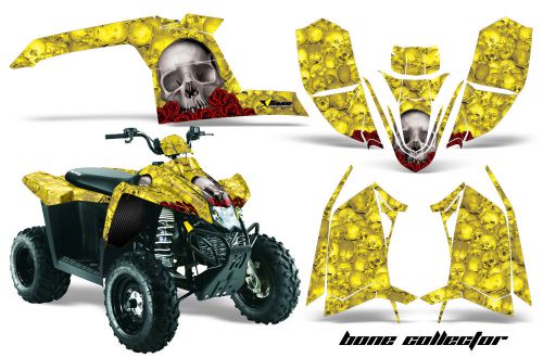 Polaris trailblazer amr racing graphics sticker kit 10-13 atv quad decals bone y