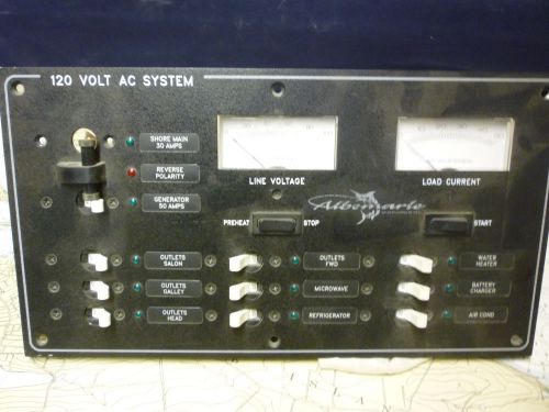 Albemarle boat 120 volt ac system breaker panel