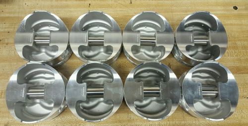 182062-8 - new je pistons 400 small block chevy dome forged racing pistons 4.165