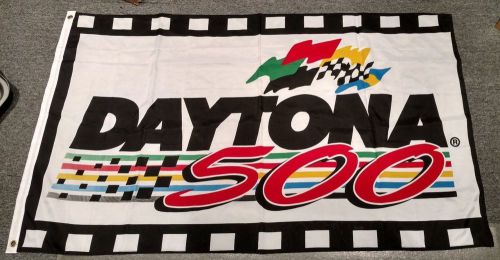 Daytona 500 racing flag 3 x 5  (used)